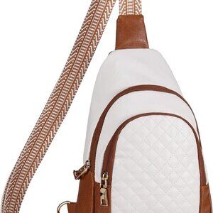 Stylish Vegan Leather Crossbody Bag with Adjustable Strap & RFID Protection